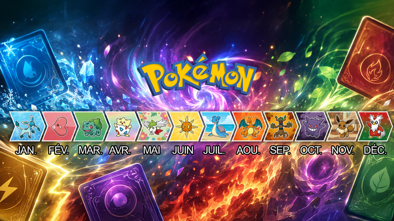 Calendrier des sorties Pokémon 2026 : les dates japonaises à retenir