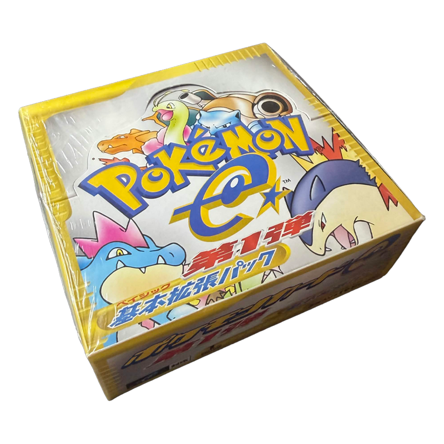 Box scellée Pokémon Card e Basic Expansion Pack E1, Japon 2001